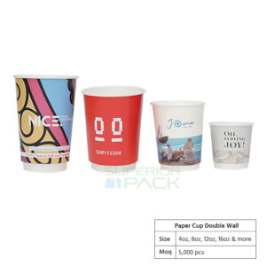Custom-printed hot paper cups in Dubai UAE