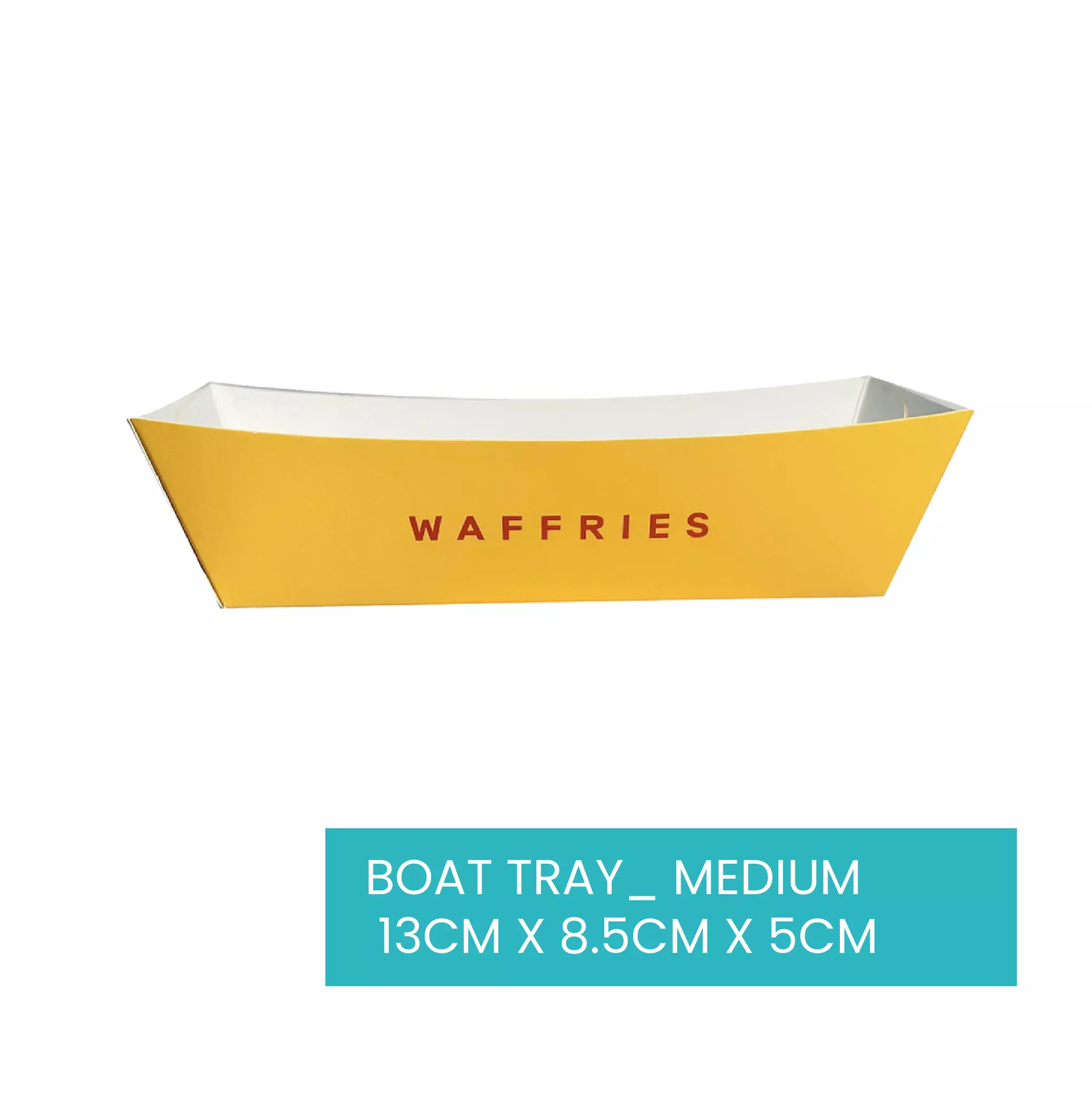 Kraft Paper Boat Tray - Sustainable customized print food packaging solutions