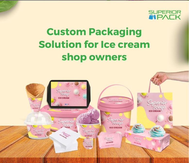  customised ice cream packaging solution