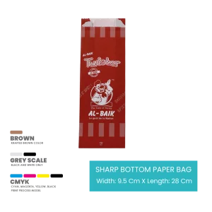 Sharp Bottom Paper Bags Disposable