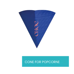 Popcorn Paper Cones at best price in Dubai by Superior Pack UAE With Customize Branding