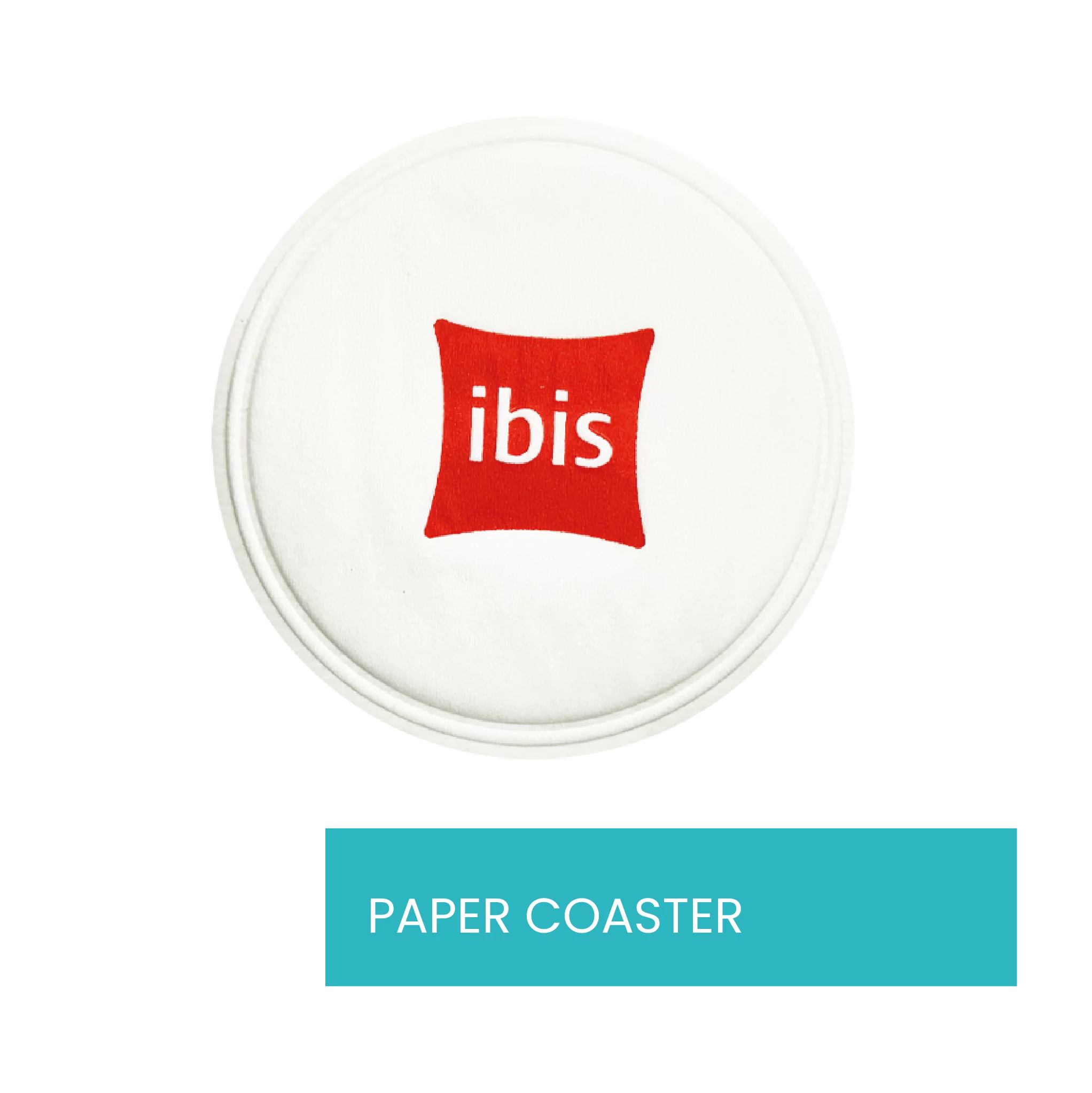 Disposable Paper Coasters (Set of 100) - Use and Throw Reversible Paper Coasters-Perfect for Bar, Hotel, Restaurant Purpose & Parties